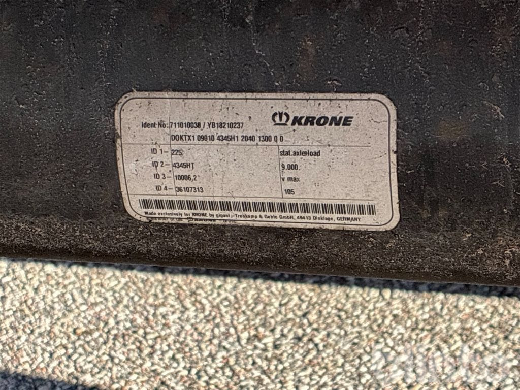 Koelwagen oplegger KRONE: afbeelding 48