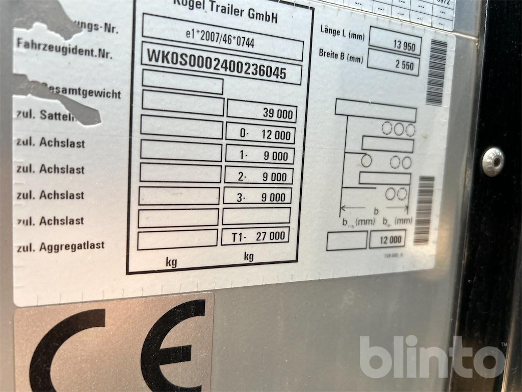 Kögel SN/24 Megaliner (2019) - Schuifzeiloplegger: afbeelding 5 Kögel SN/24 Megaliner (2019) - Schuifzeiloplegger: afbeelding 5