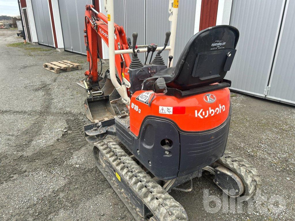 Kubota U10-3 med transportkärra - Minigraafmachine: afbeelding 4 Kubota U10-3 med transportkärra - Minigraafmachine: afbeelding 4