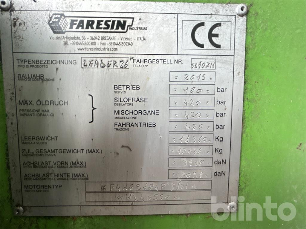 Leader 2600 (2015) - Voermengwagen: afbeelding 5 Leader 2600 (2015) - Voermengwagen: afbeelding 5