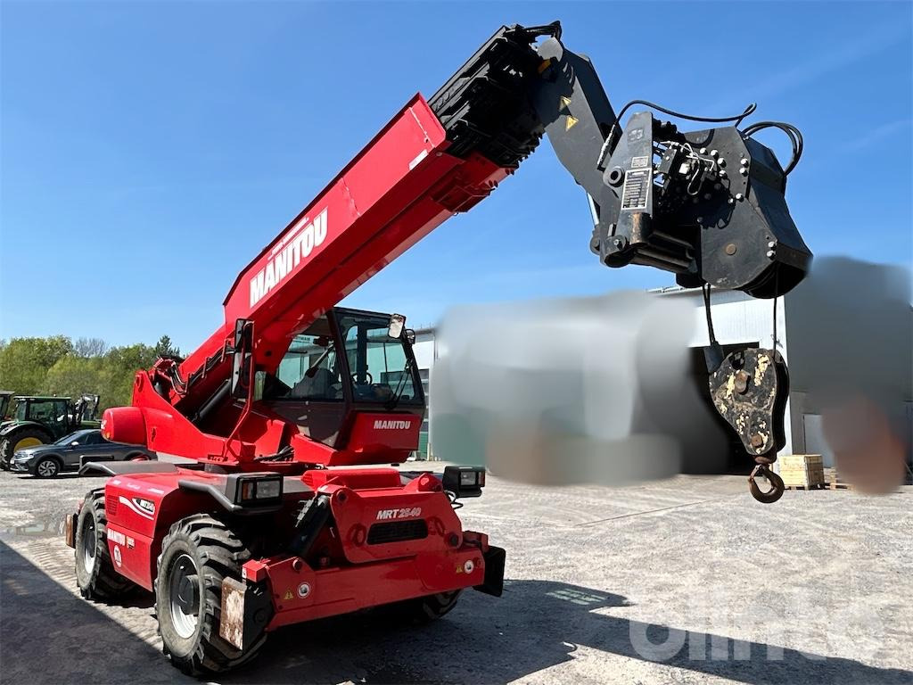 Manitou MRT 2540 Turbo drehbar, mit Seilwinde + Palettengabel - Verreiker: afbeelding 3 Manitou MRT 2540 Turbo drehbar, mit Seilwinde + Palettengabel - Verreiker: afbeelding 3
