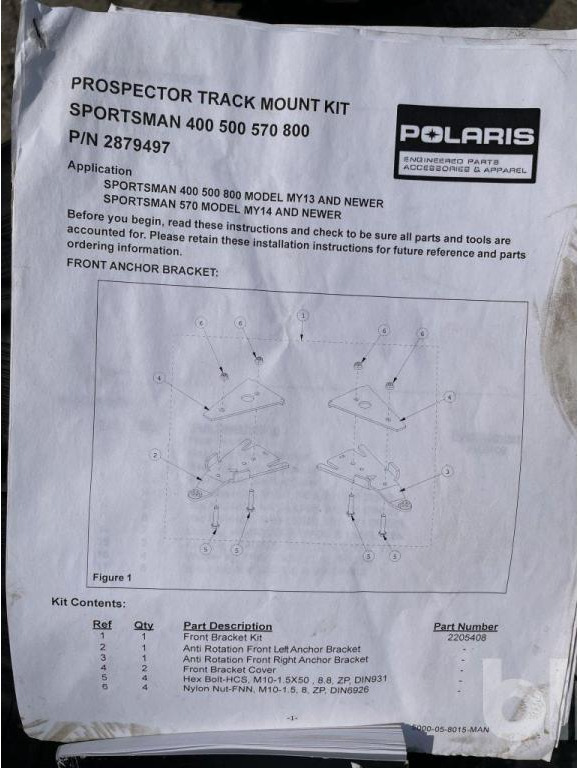 Rijwerkonderdelen voor Quad Polaris 570: afbeelding 18 Rijwerkonderdelen voor Quad Polaris 570: afbeelding 18