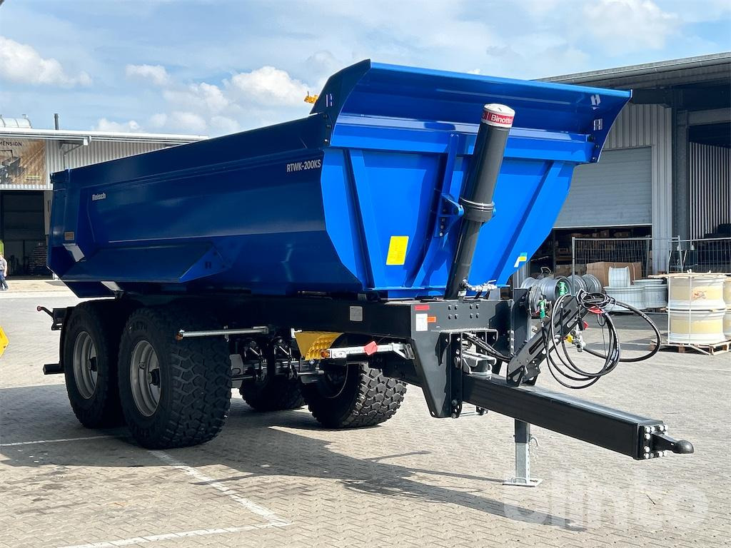 Reisch RTWK 200 KS 550 (2022) - Kipper aanhangwagen: afbeelding 2 Reisch RTWK 200 KS 550 (2022) - Kipper aanhangwagen: afbeelding 2