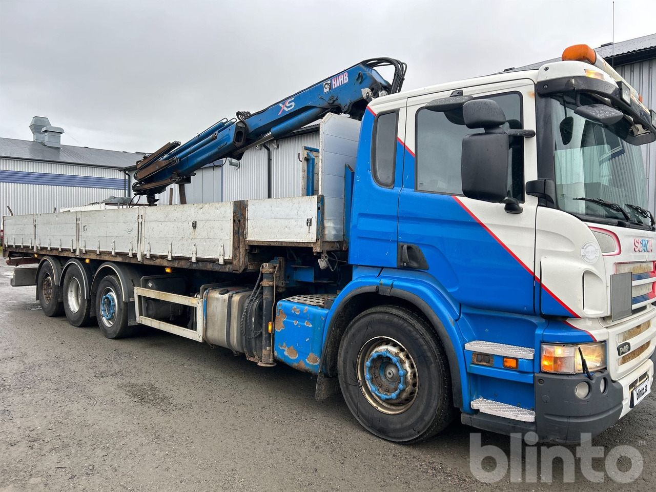 SCANIA P420 LB8X2/4 HNA - Vrachtwagen met open laadbak, Kraanwagen: afbeelding 3 SCANIA P420 LB8X2/4 HNA - Vrachtwagen met open laadbak, Kraanwagen: afbeelding 3
