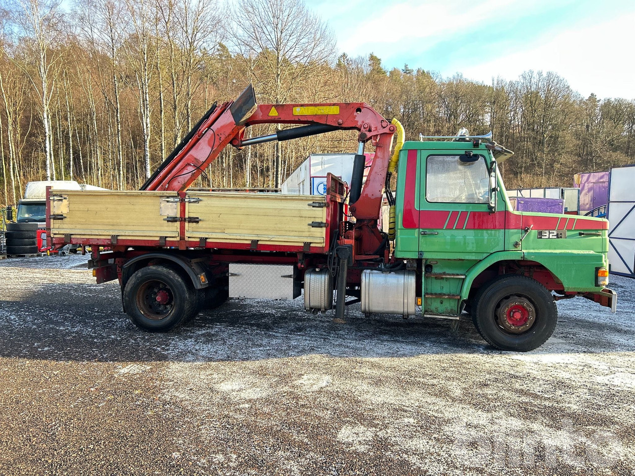 SCANIA T 924 4X2 Kranbil - Vrachtwagen met open laadbak, Kraanwagen: afbeelding 4 SCANIA T 924 4X2 Kranbil - Vrachtwagen met open laadbak, Kraanwagen: afbeelding 4