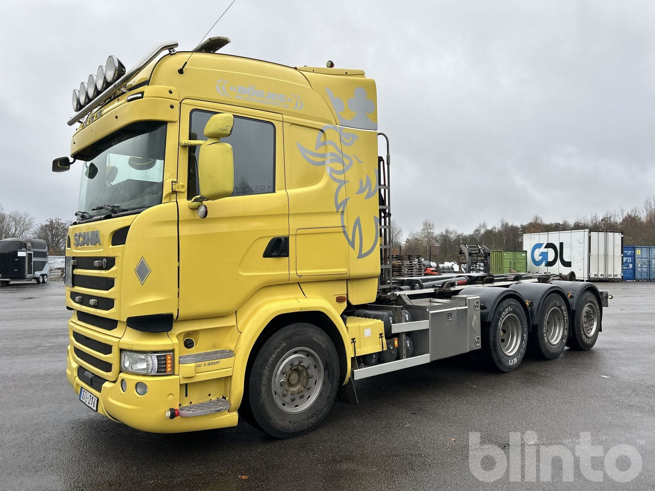 SCANIA - Haakarmsysteem vrachtwagen: afbeelding 1 SCANIA - Haakarmsysteem vrachtwagen: afbeelding 1
