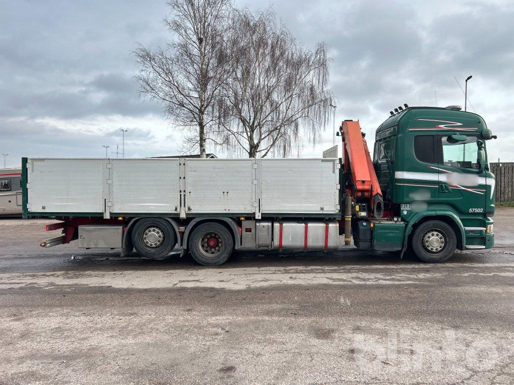 Scania R450 6x2*4 Palfinger PK22002 EH - Vrachtwagen met open laadbak, Kraanwagen: afbeelding 5 Scania R450 6x2*4 Palfinger PK22002 EH - Vrachtwagen met open laadbak, Kraanwagen: afbeelding 5
