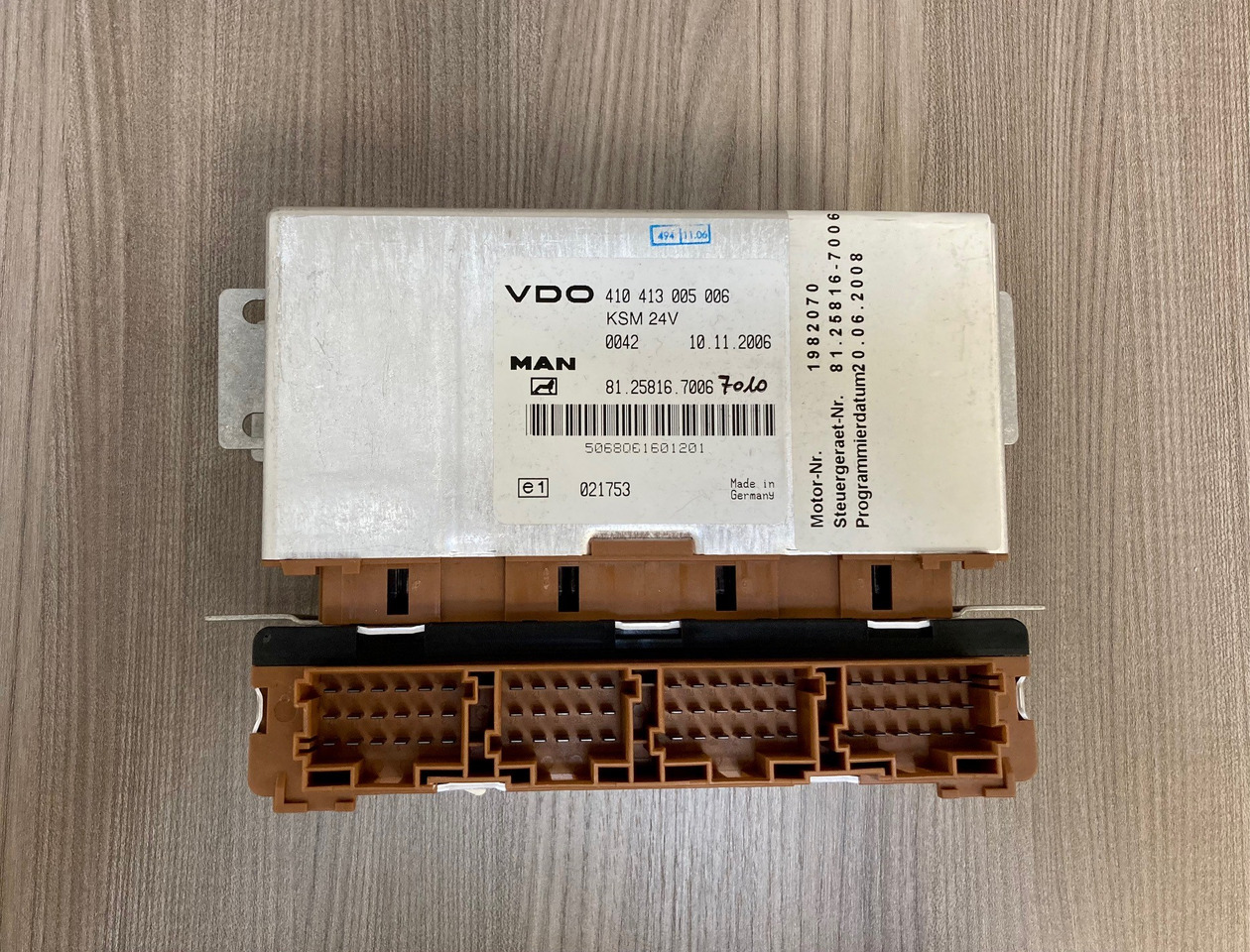 CENTRALINA KSM - MAN 81258167006 / 81258167010 - VDO 410 413 005 006 - ECU: afbeelding 2 CENTRALINA KSM - MAN 81258167006 / 81258167010 - VDO 410 413 005 006 - ECU: afbeelding 2
