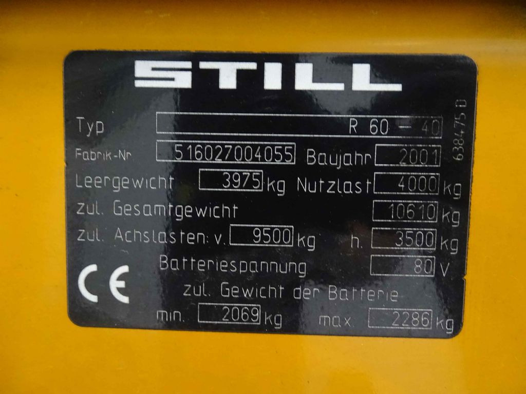 Still R60-40 - Elektrische heftruck: afbeelding 5 Still R60-40 - Elektrische heftruck: afbeelding 5