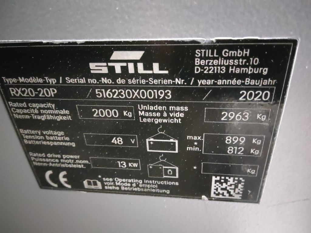 Still RX20-20P - Elektrische heftruck: afbeelding 5 Still RX20-20P - Elektrische heftruck: afbeelding 5