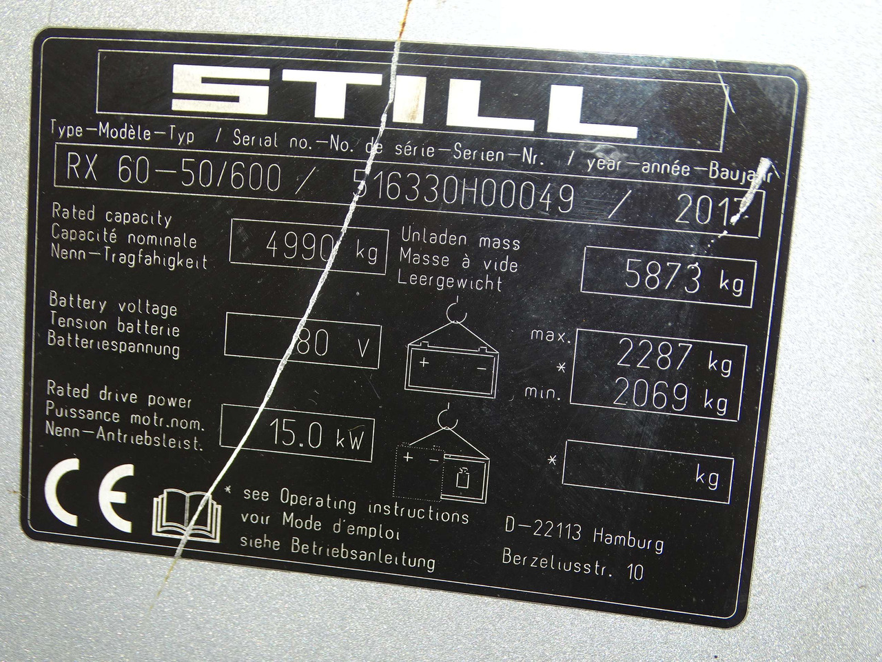 Still RX60-50/600 - Elektrische heftruck: afbeelding 5 Still RX60-50/600 - Elektrische heftruck: afbeelding 5