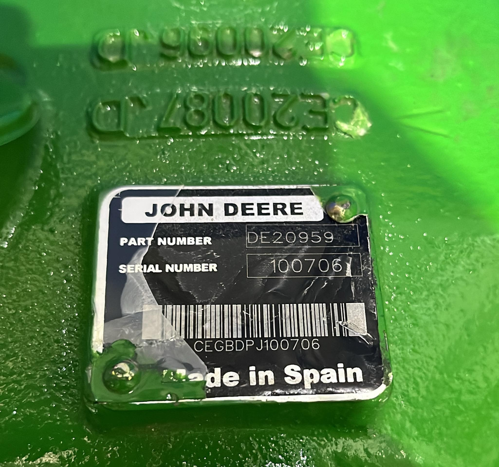 John Deere Gear case Differential DE20959 - Versnellingsbak en onderdelen voor Landbouwmachine: afbeelding 4 John Deere Gear case Differential DE20959 - Versnellingsbak en onderdelen voor Landbouwmachine: afbeelding 4