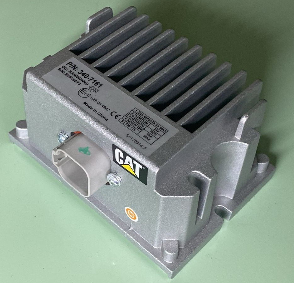CATERPILLAR 340-7161 24 Volt to 12 Volt Power Converter - Onderdelen voor Graafmachine: afbeelding 3 CATERPILLAR 340-7161 24 Volt to 12 Volt Power Converter - Onderdelen voor Graafmachine: afbeelding 3