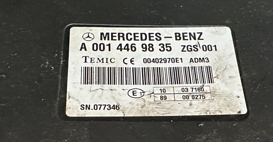 Temic Mercedes Unimog Ecu A0004469835 - ECU voor Andere machine: afbeelding 2 Temic Mercedes Unimog Ecu A0004469835 - ECU voor Andere machine: afbeelding 2
