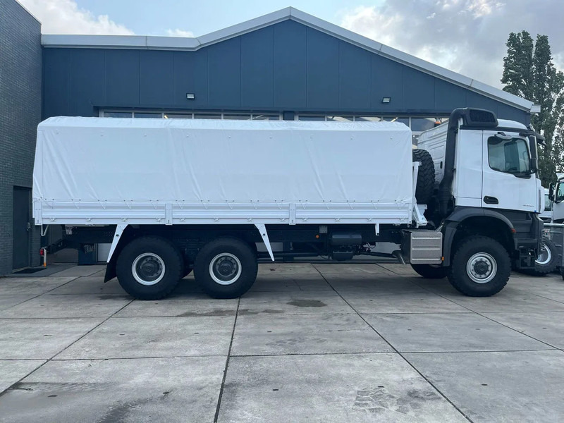Nieuw Schuifzeilen vrachtwagen Mercedes-Benz Arocs 3340 A 6x6 Cargo Truck: afbeelding 7