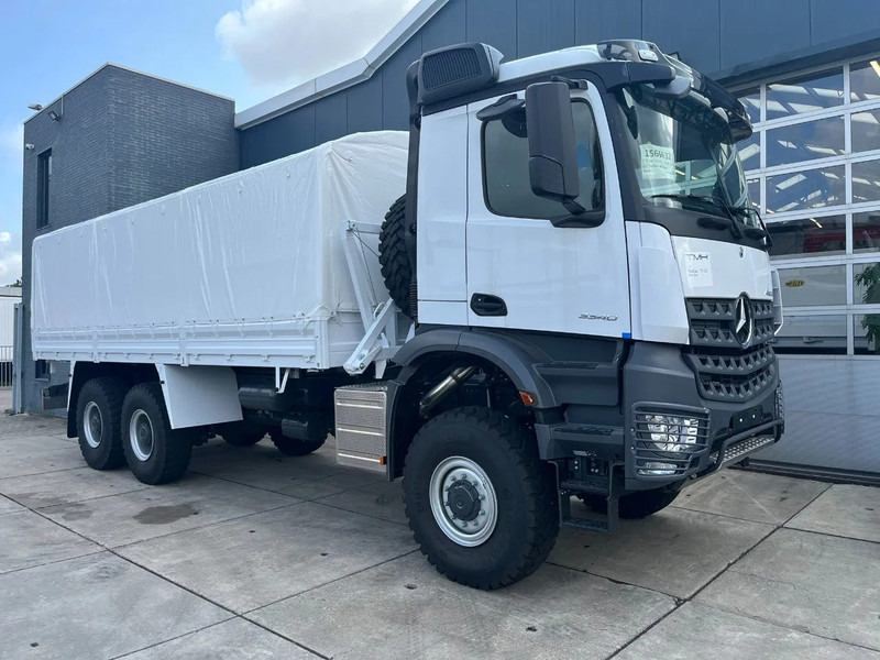 Nieuw Schuifzeilen vrachtwagen Mercedes-Benz Arocs 3340 A 6x6 Cargo Truck: afbeelding 8