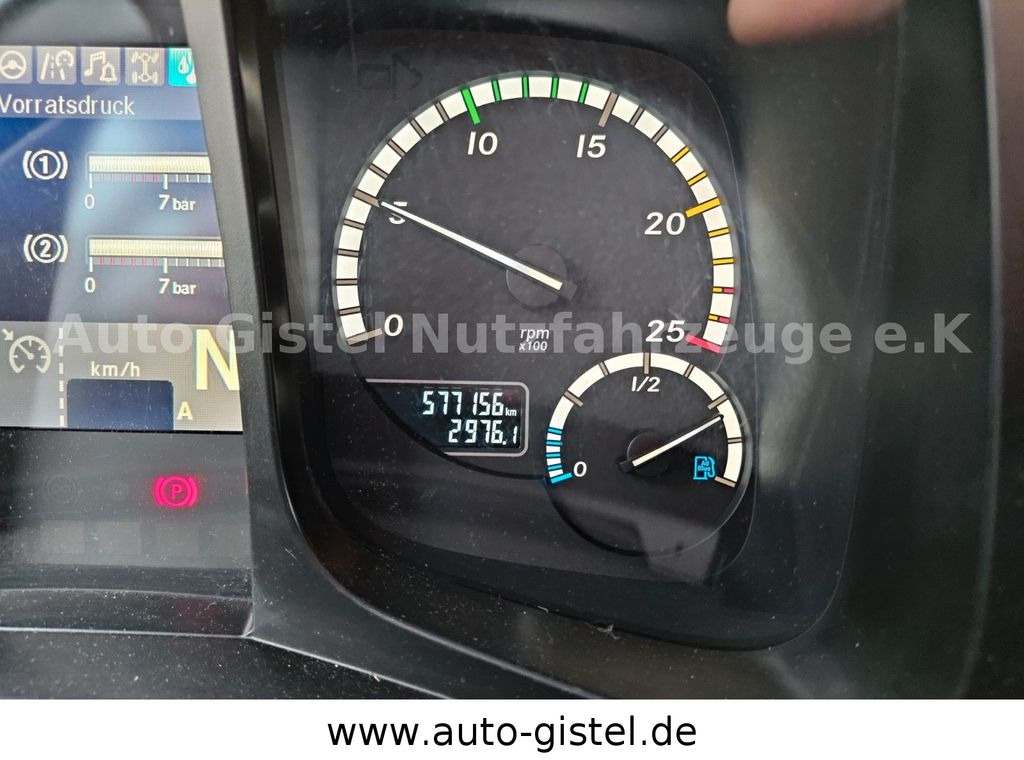 Schuifzeilen vrachtwagen Mercedes-Benz Antos 1833 4x2 BL*Dautel DL1500s Hebebühne: afbeelding 13