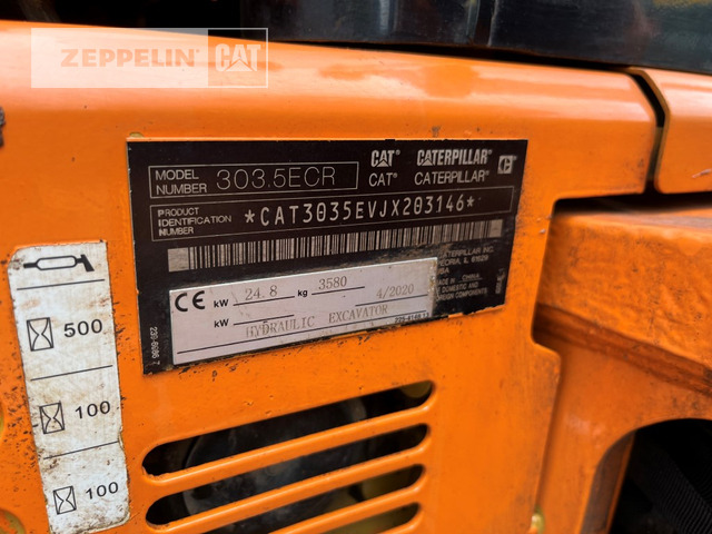 Minigraafmachine Cat 303.5ECR: afbeelding 13