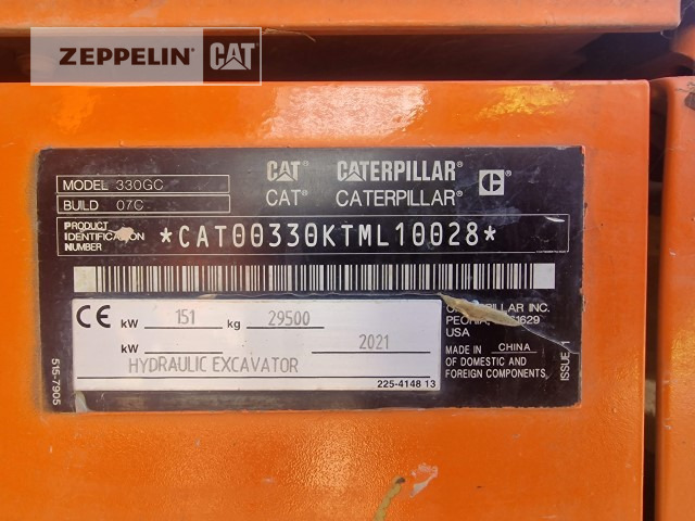 Cat 330-07GC - Rupsgraafmachine: afbeelding 3 Cat 330-07GC - Rupsgraafmachine: afbeelding 3