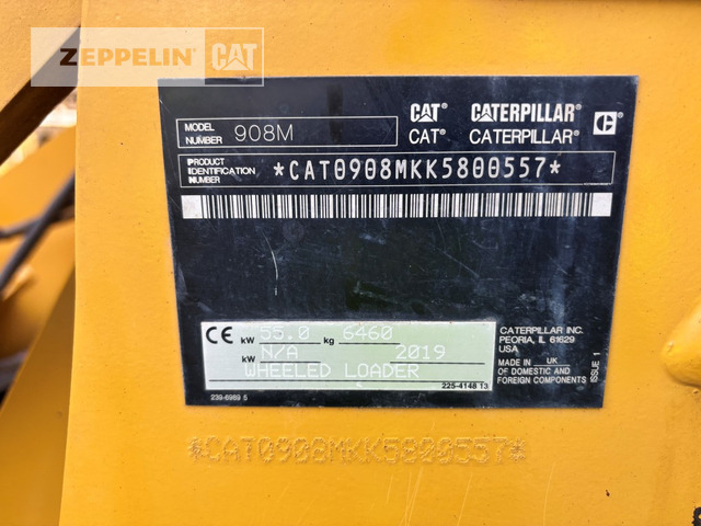 Cat 908M - Wiellader: afbeelding 2 Cat 908M - Wiellader: afbeelding 2