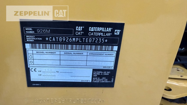 Cat 926M - Wiellader: afbeelding 5 Cat 926M - Wiellader: afbeelding 5