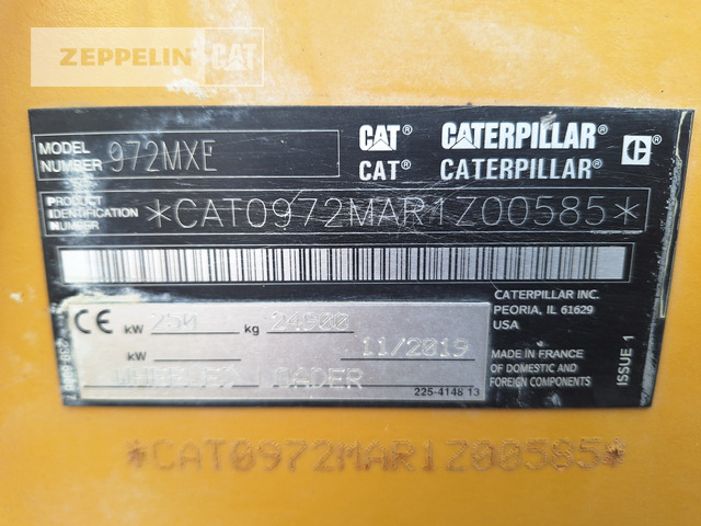 Wiellader Cat 972MXE: afbeelding 25