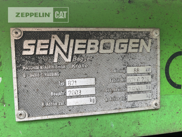 Sennebogen 821 - Overslagkraan: afbeelding 5 Sennebogen 821 - Overslagkraan: afbeelding 5