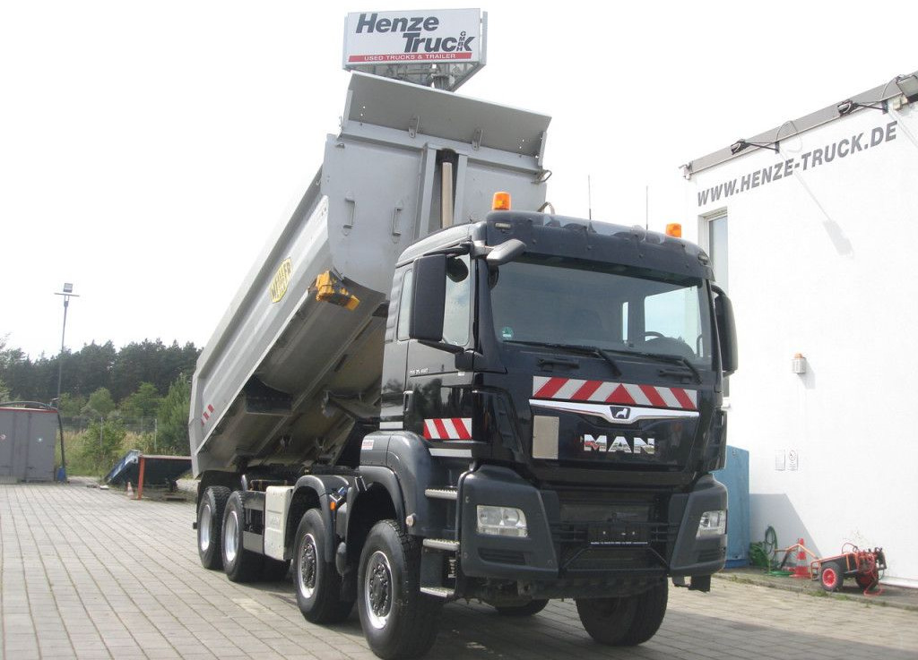 MAN TG-S 35.460 8x6 4 Achs Muldenkipper Meiller 18m³ - Kipper vrachtwagen: afbeelding 1 MAN TG-S 35.460 8x6 4 Achs Muldenkipper Meiller 18m³ - Kipper vrachtwagen: afbeelding 1