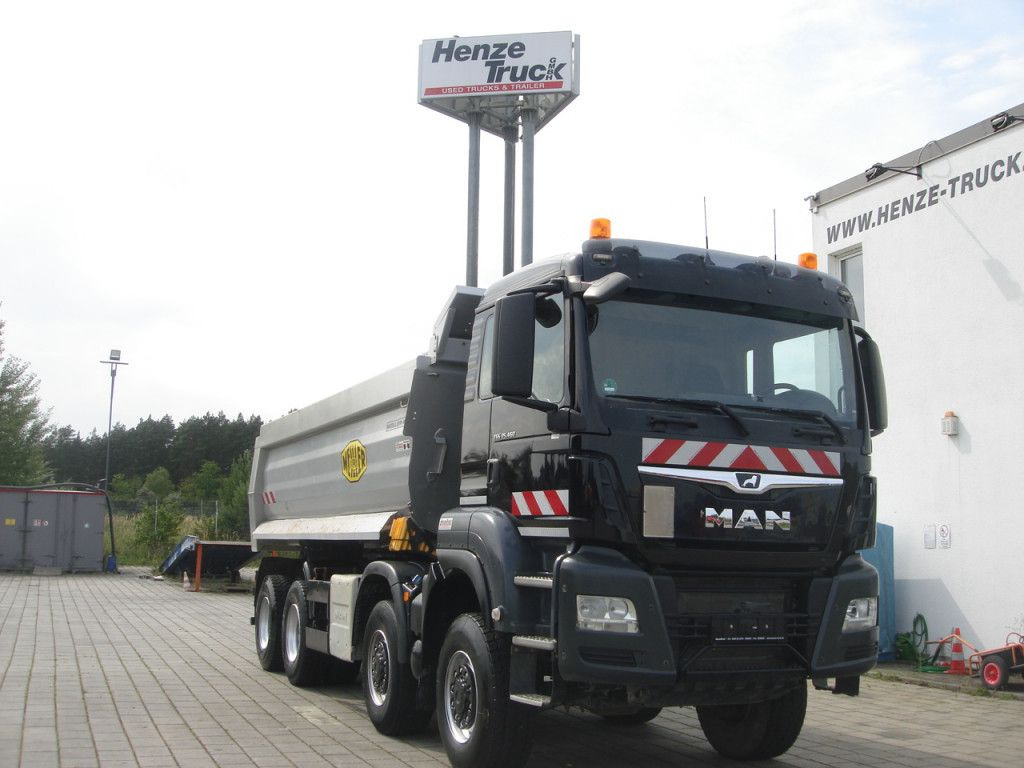 MAN TG-S 35.460 8x6 4 Achs Muldenkipper Meiller 18m³ - Kipper vrachtwagen: afbeelding 2 MAN TG-S 35.460 8x6 4 Achs Muldenkipper Meiller 18m³ - Kipper vrachtwagen: afbeelding 2