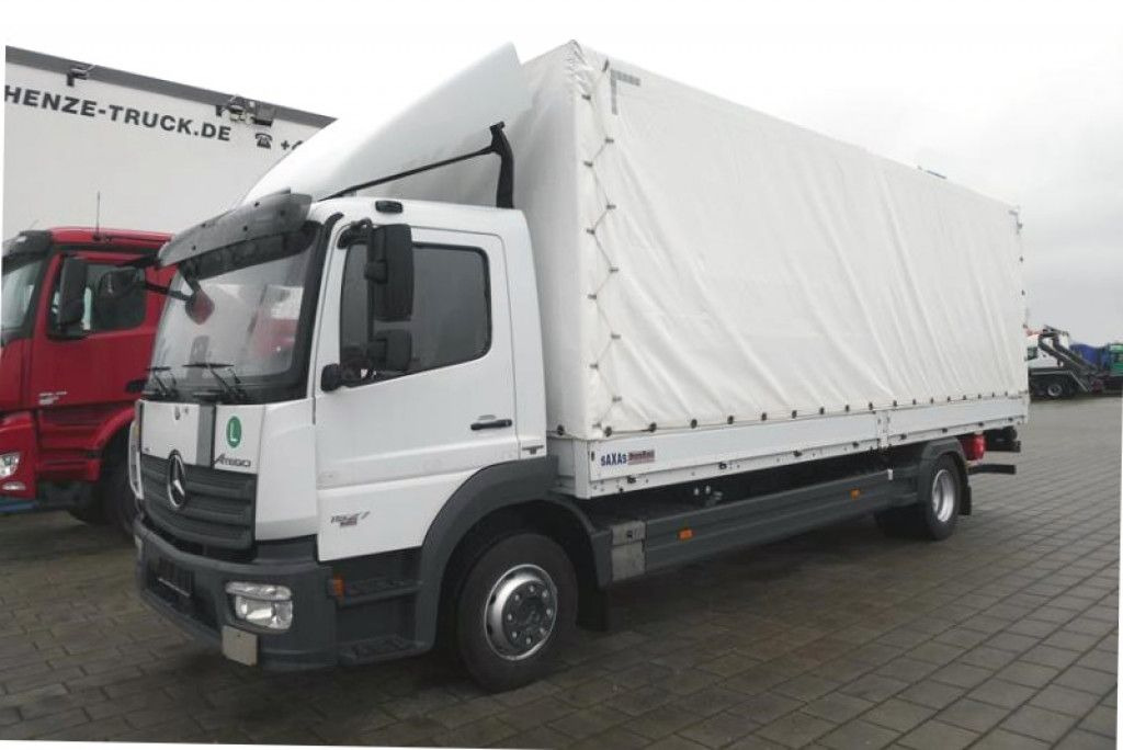 Mercedes-Benz Atego 1527 L Pritsche LBW - Schuifzeilen vrachtwagen: afbeelding 2 Mercedes-Benz Atego 1527 L Pritsche LBW - Schuifzeilen vrachtwagen: afbeelding 2