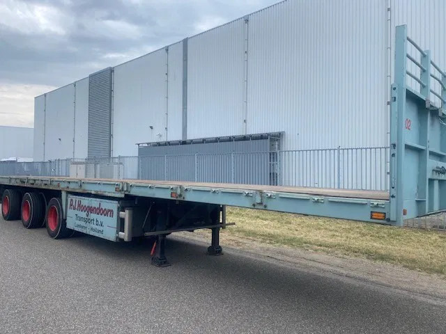 Floor open oplegger 3 asser uitschuifbaar, 2 x stuur, 1 x liftas - Vlakke/ Open oplegger: afbeelding 2 Floor open oplegger 3 asser uitschuifbaar, 2 x stuur, 1 x liftas - Vlakke/ Open oplegger: afbeelding 2