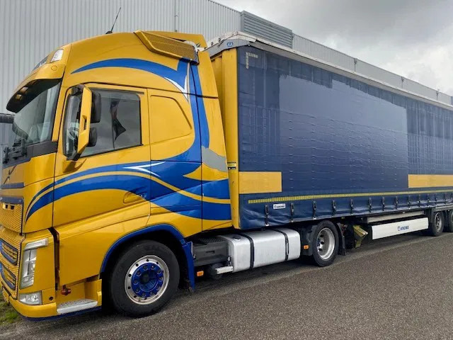 Volvo FH 13.460 "low deck" trekker, met volume oplegger Krone 102 cub. - Trekker: afbeelding 1 Volvo FH 13.460 "low deck" trekker, met volume oplegger Krone 102 cub. - Trekker: afbeelding 1