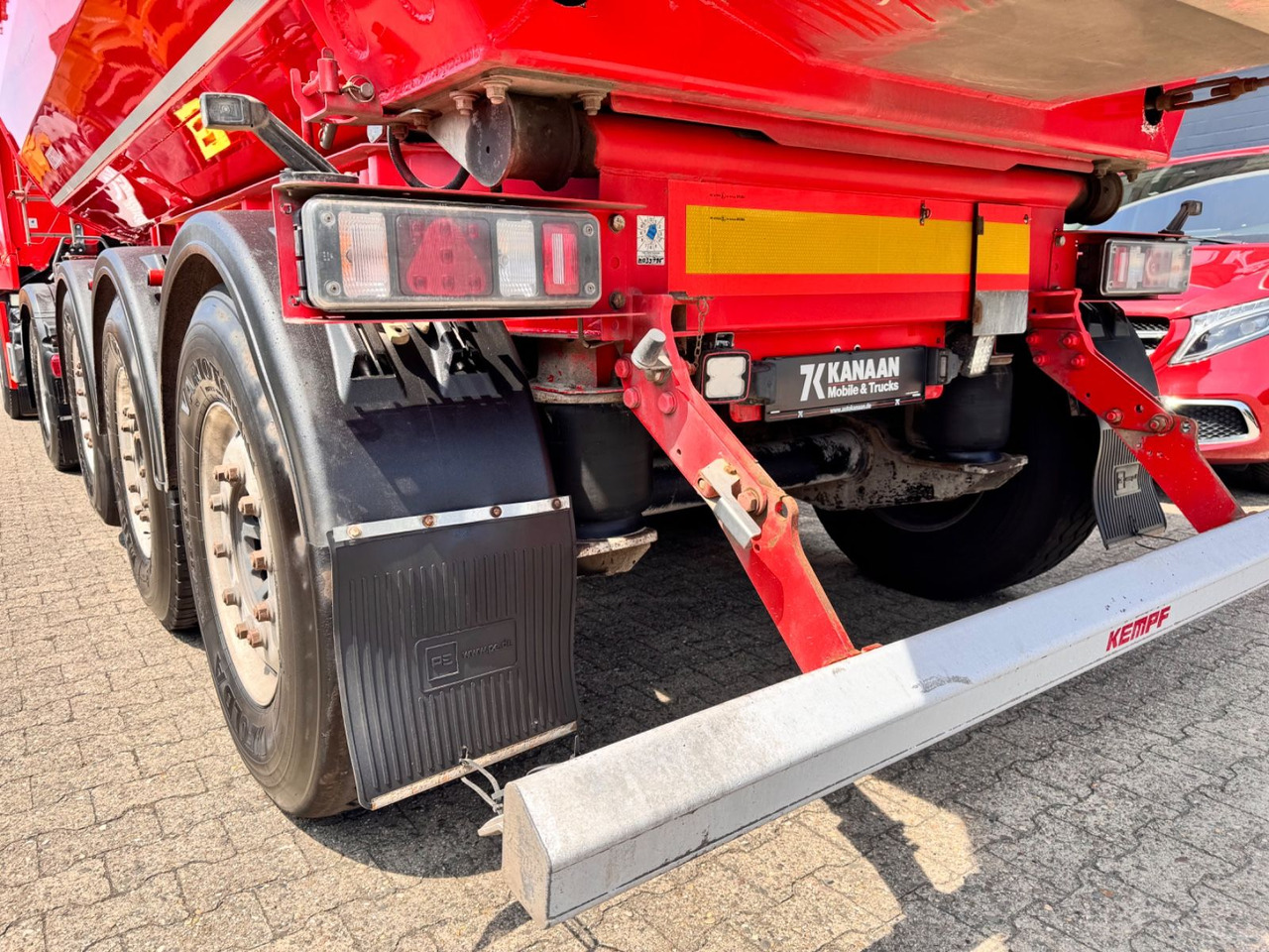 Kempf SKM 35/3 Alu Mulde ca.28m³ el. Verdeck 5.020Kg - Kipper oplegger: afbeelding 5 Kempf SKM 35/3 Alu Mulde ca.28m³ el. Verdeck 5.020Kg - Kipper oplegger: afbeelding 5