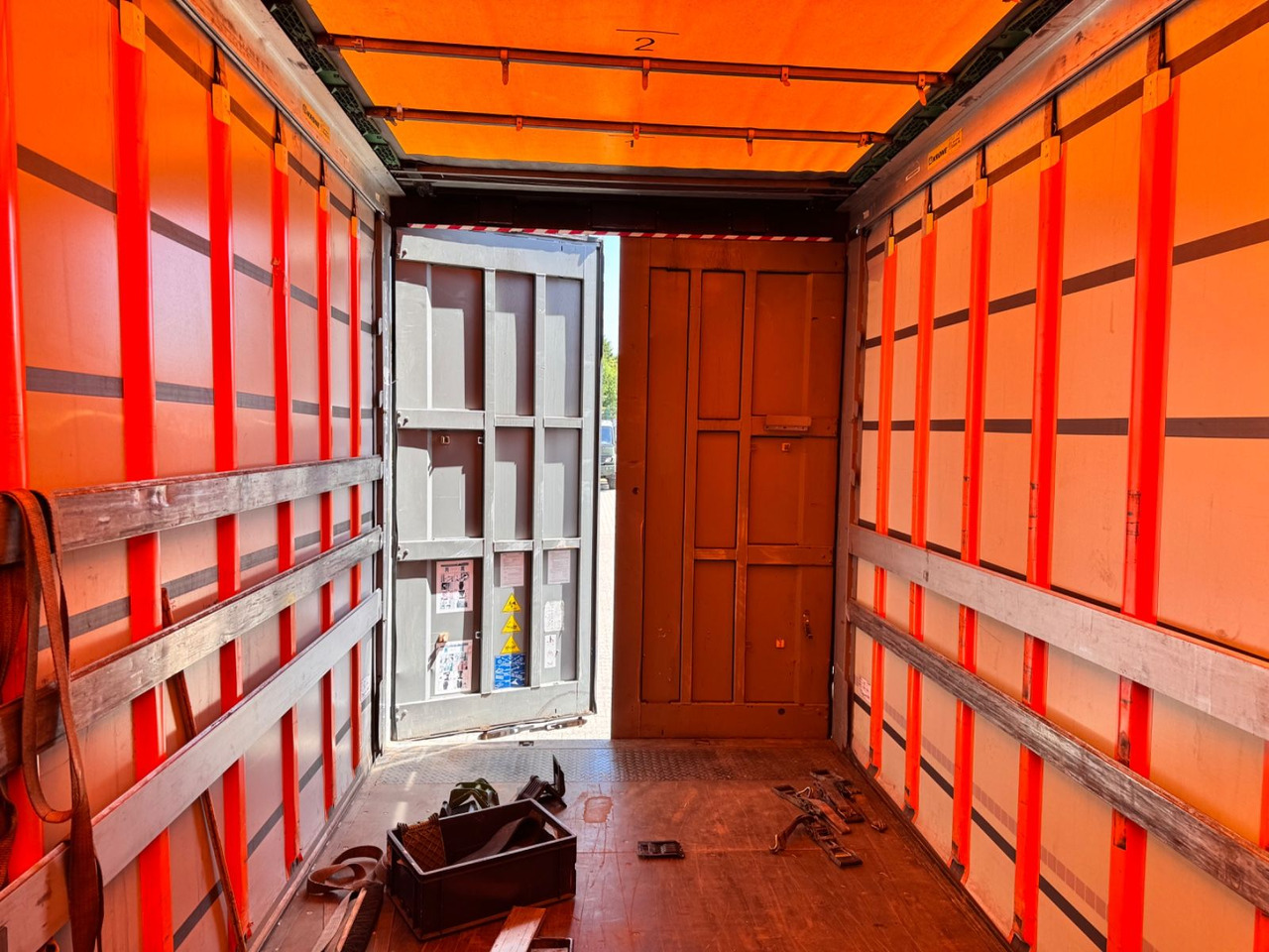 Schuifzeiloplegger Krone SD Curtainsider MEGA Jumbo XL Zert Getränke etc: afbeelding 12