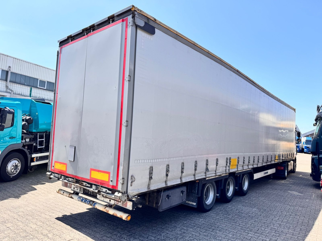 Krone SD Curtainsider MEGA Jumbo XL Zert Getränke etc - Schuifzeiloplegger: afbeelding 3 Krone SD Curtainsider MEGA Jumbo XL Zert Getränke etc - Schuifzeiloplegger: afbeelding 3