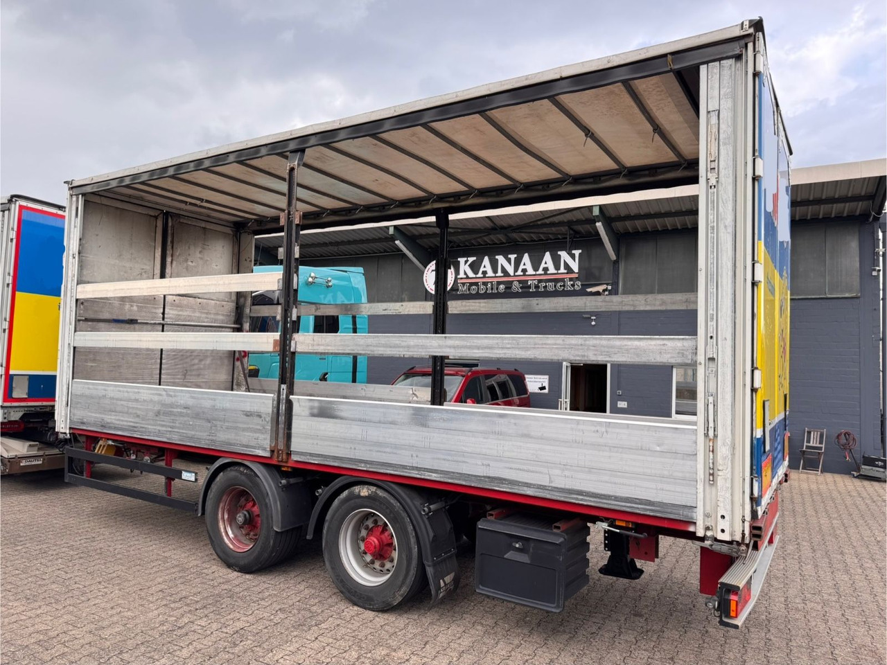 Schuifzeilen vrachtwagen MAN 26.500 TGX+Anh  LBW Euro6  Lift/Lenkachse: afbeelding 12