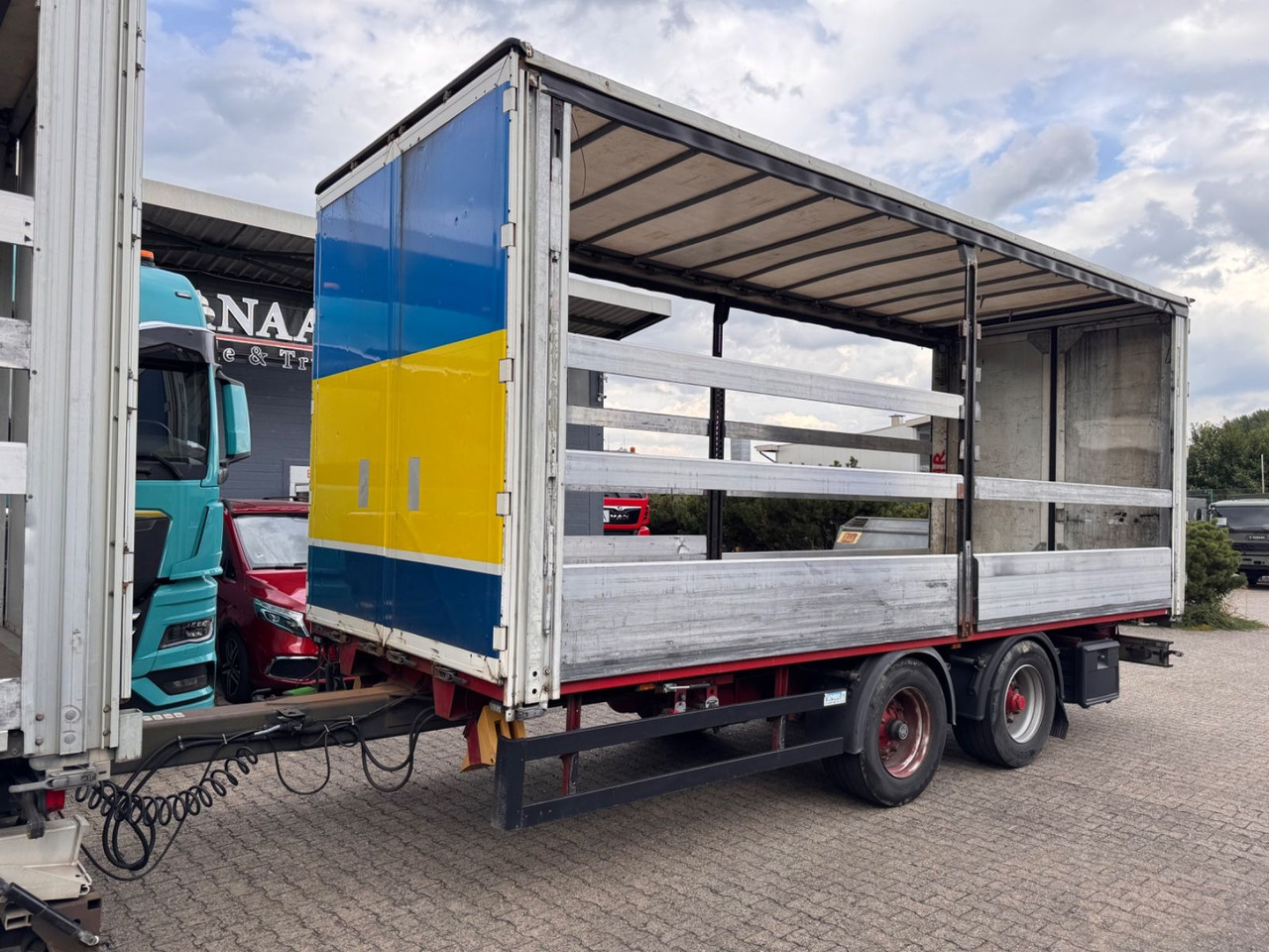 Schuifzeilen vrachtwagen MAN 26.500 TGX+Anh  LBW Euro6  Lift/Lenkachse: afbeelding 14