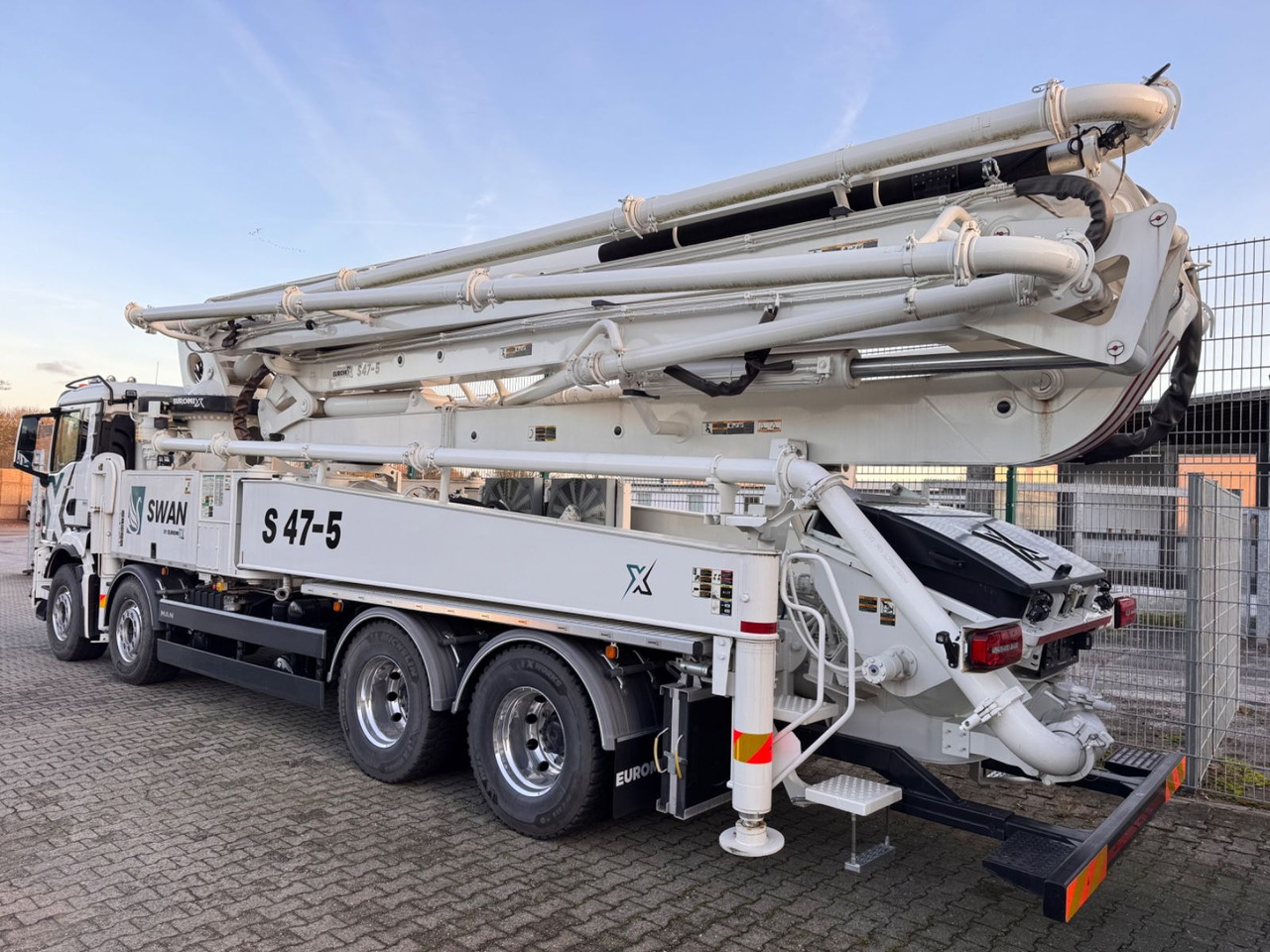 Betonpomp MAN 35.510 TGS  Betonpumpe S47-5   47meter NEW: afbeelding 6