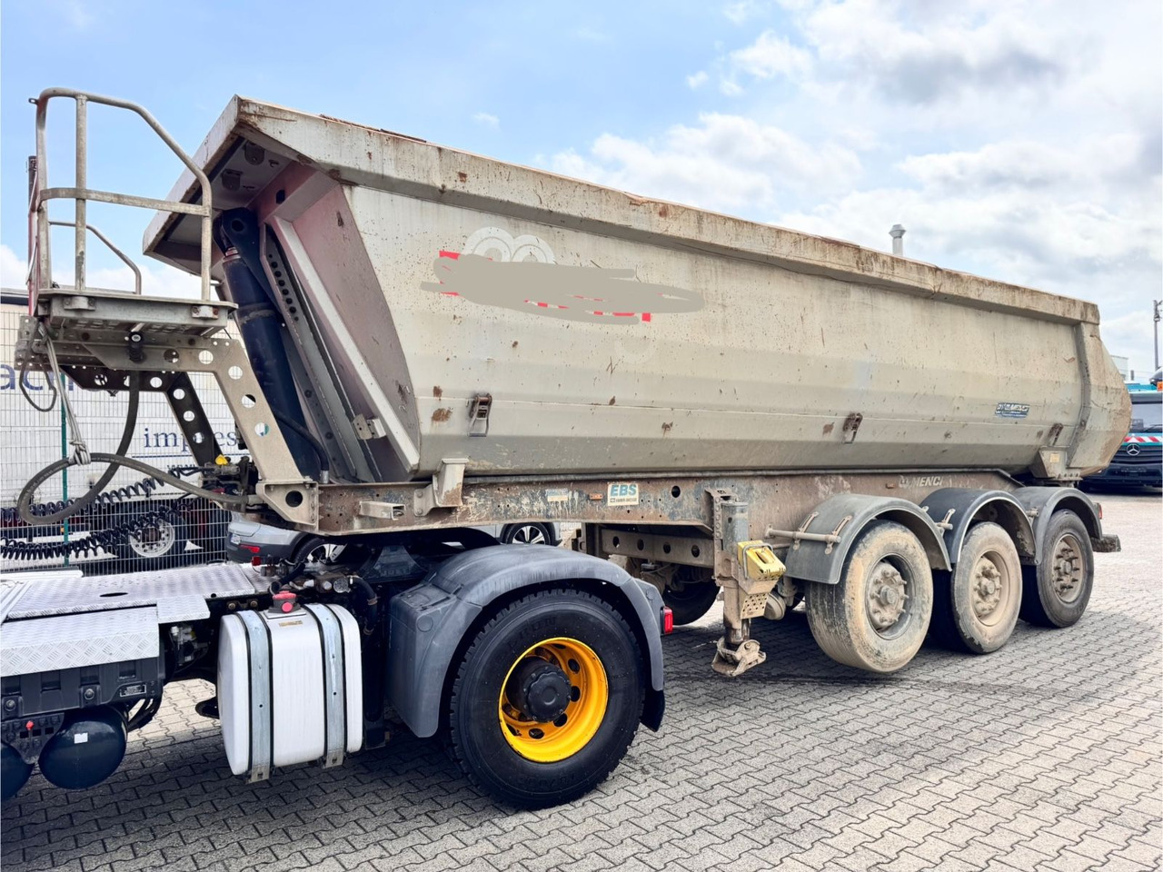 Menci SA700R Kipper Mulde 27m³ Lift Stahl 3 Stück - Kipper oplegger: afbeelding 3 Menci SA700R Kipper Mulde 27m³ Lift Stahl 3 Stück - Kipper oplegger: afbeelding 3