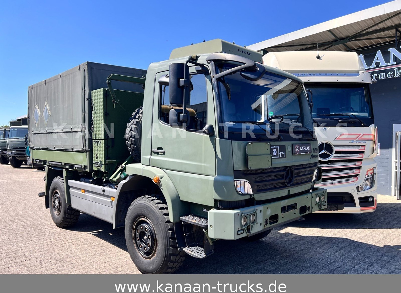 Mercedes-Benz 1018 Atego 4x4 Allrad Miltär Camper Expedition - Containertransporter/ Wissellaadbak vrachtwagen: afbeelding 2 Mercedes-Benz 1018 Atego 4x4 Allrad Miltär Camper Expedition - Containertransporter/ Wissellaadbak vrachtwagen: afbeelding 2