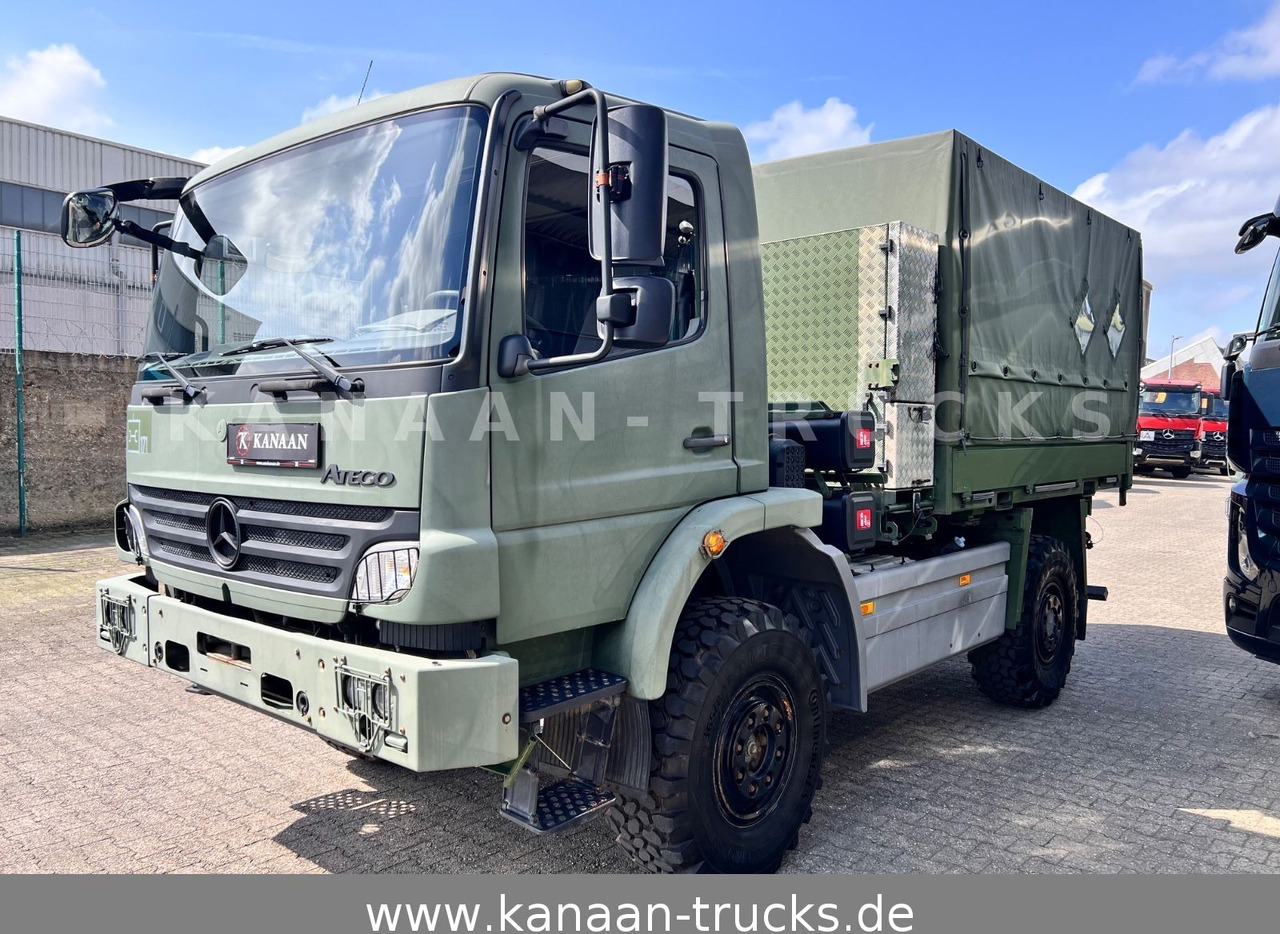 Mercedes-Benz 1018 Atego 4x4 Allrad Miltär Camper Expedition - Containertransporter/ Wissellaadbak vrachtwagen: afbeelding 2 Mercedes-Benz 1018 Atego 4x4 Allrad Miltär Camper Expedition - Containertransporter/ Wissellaadbak vrachtwagen: afbeelding 2