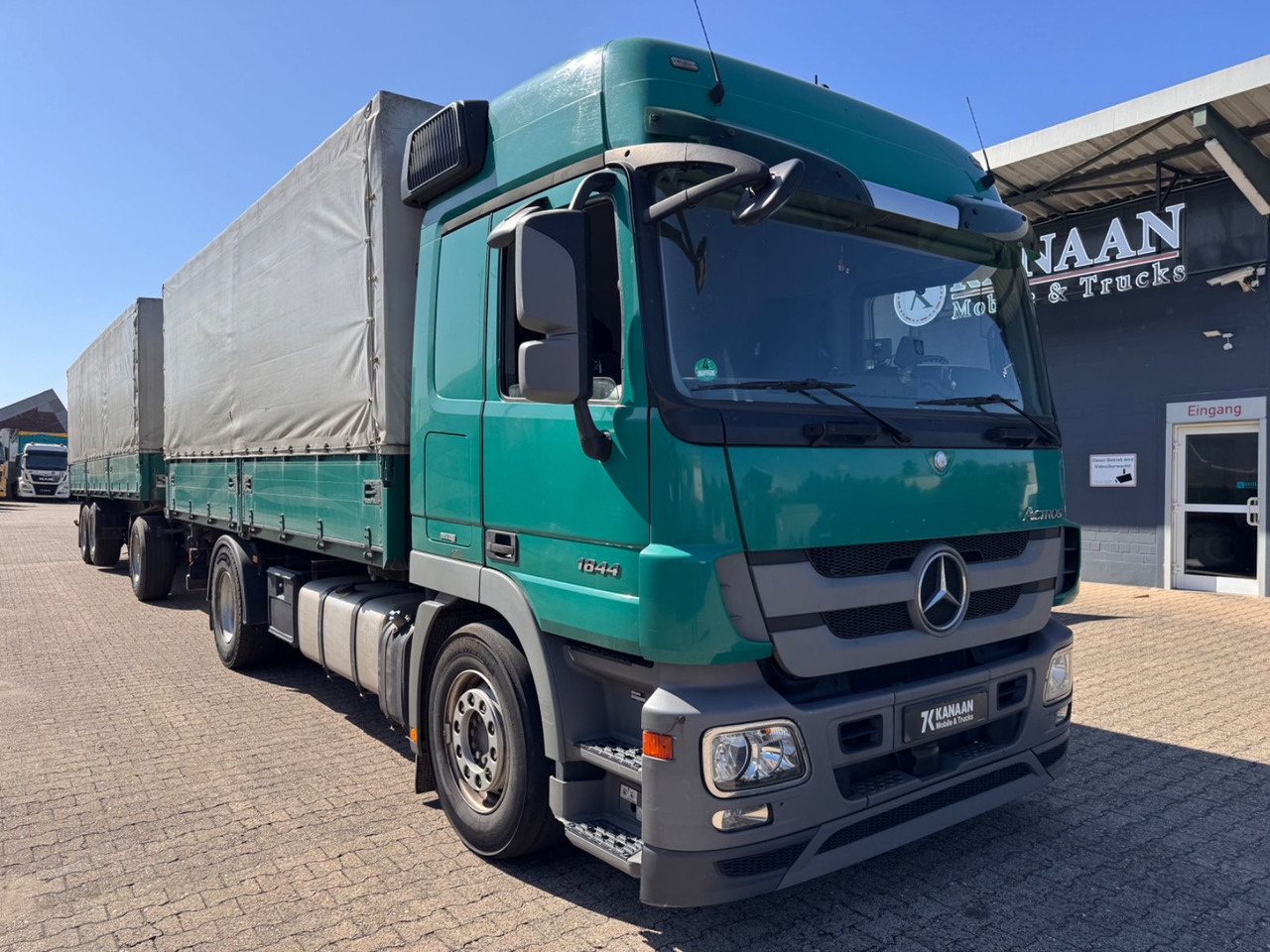 Mercedes-Benz 1844 Actros MP3 3-SeitenKipper Getreide Pritsche - Kipper vrachtwagen: afbeelding 2 Mercedes-Benz 1844 Actros MP3 3-SeitenKipper Getreide Pritsche - Kipper vrachtwagen: afbeelding 2