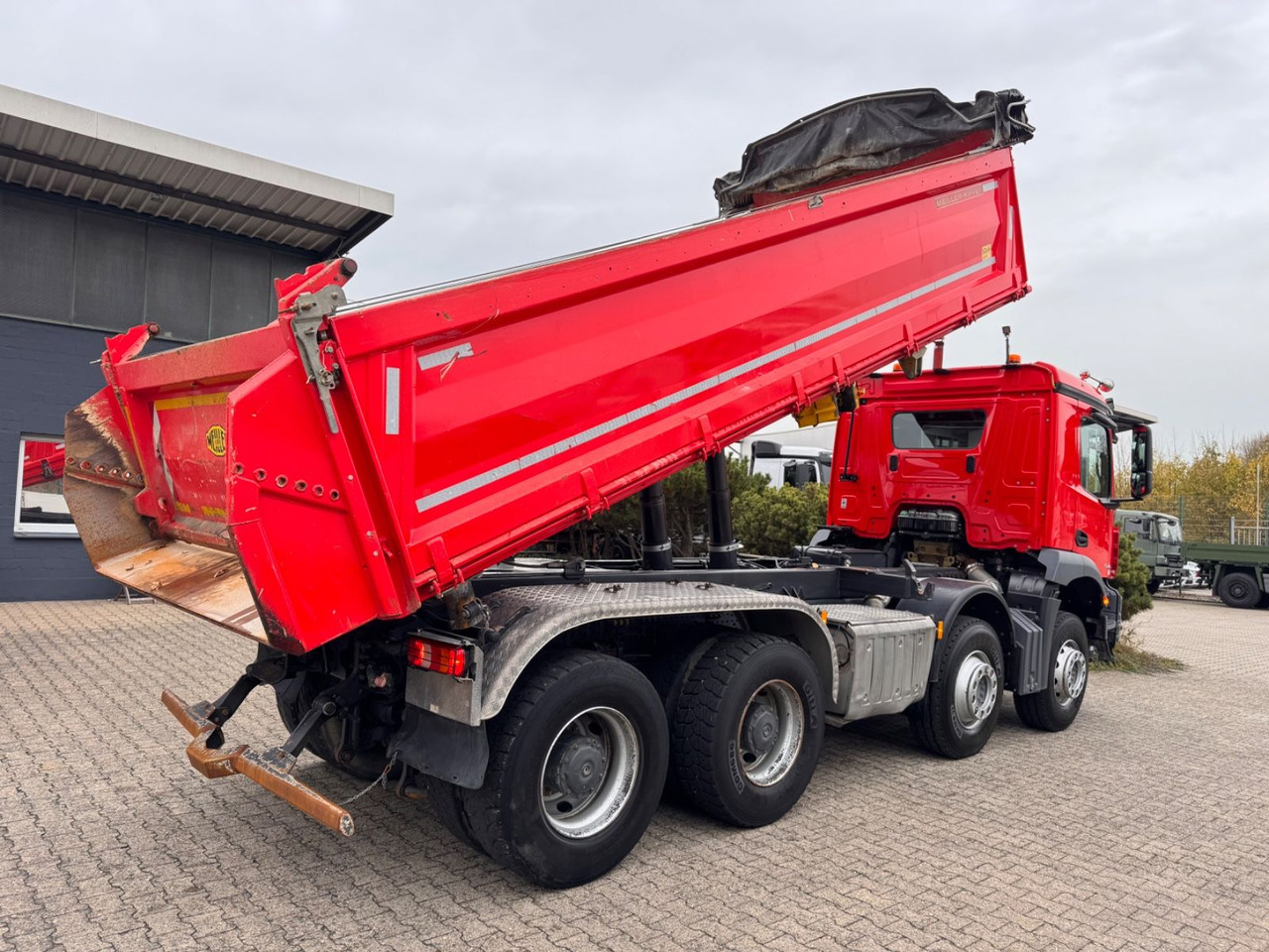 Mercedes-Benz 3246 K Actros 8x4 Meiller Bordmatik - Kipper vrachtwagen: afbeelding 5 Mercedes-Benz 3246 K Actros 8x4 Meiller Bordmatik - Kipper vrachtwagen: afbeelding 5