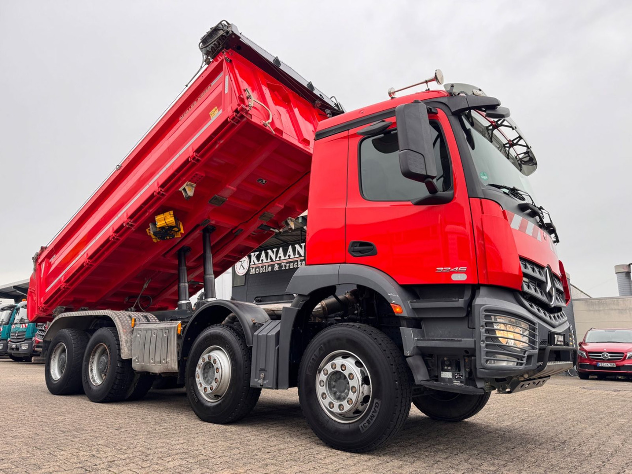 Mercedes-Benz 3246 K Actros 8x4 Meiller Bordmatik - Kipper vrachtwagen: afbeelding 1 Mercedes-Benz 3246 K Actros 8x4 Meiller Bordmatik - Kipper vrachtwagen: afbeelding 1