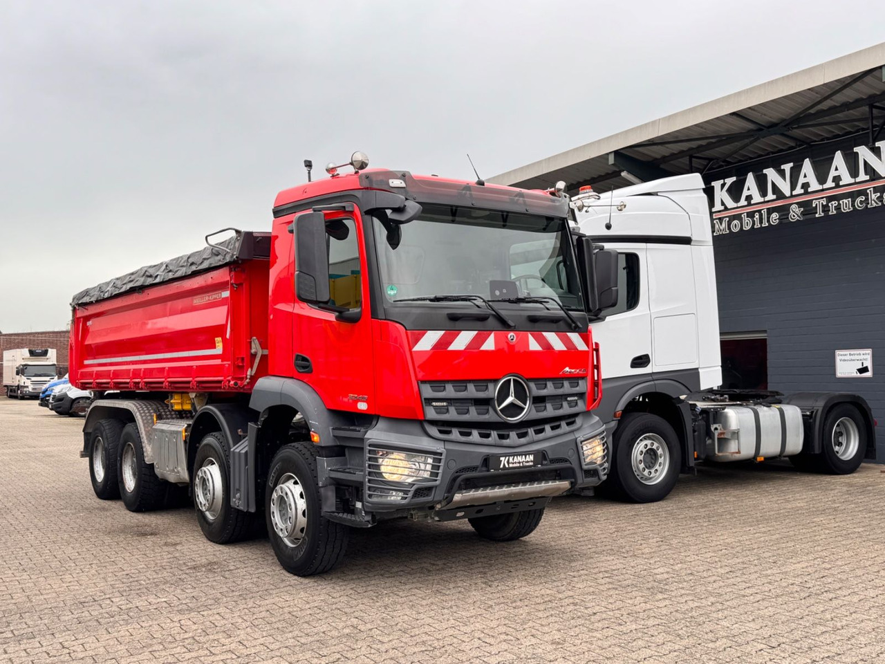 Mercedes-Benz 3246 K Actros 8x4 Meiller Bordmatik - Kipper vrachtwagen: afbeelding 2 Mercedes-Benz 3246 K Actros 8x4 Meiller Bordmatik - Kipper vrachtwagen: afbeelding 2