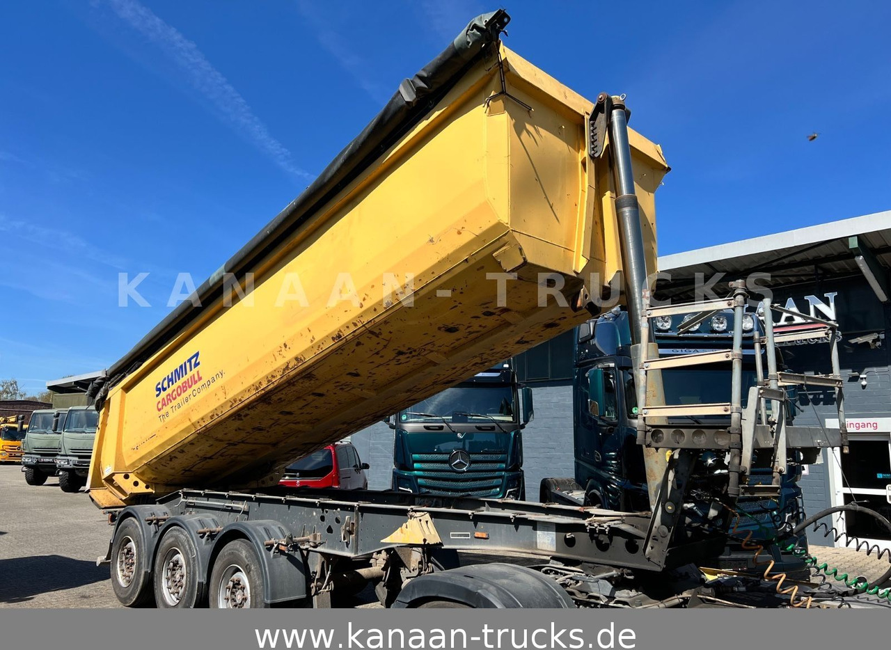 Schmitz Cargobull SKI 24 SL7,2 Liftachse Leerg. 6.200 Kg STEEL - Kipper oplegger: afbeelding 1 Schmitz Cargobull SKI 24 SL7,2 Liftachse Leerg. 6.200 Kg STEEL - Kipper oplegger: afbeelding 1