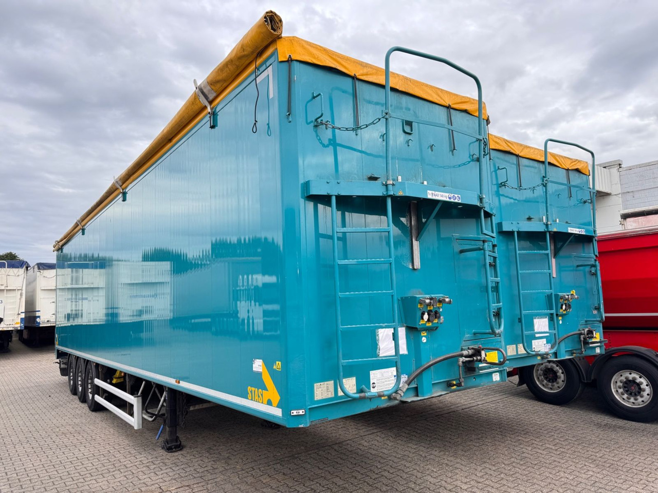 Schuifvloer oplegger Stas S 300 ZX Walkingfloor  Schubboden 2 x Vorhanden: afbeelding 8