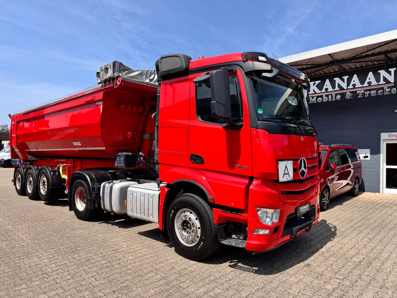 Mercedes-Benz 1846 Actros LS Kipphydraulik Alcoa - Trekker: afbeelding 1 Mercedes-Benz 1846 Actros LS Kipphydraulik Alcoa - Trekker: afbeelding 1