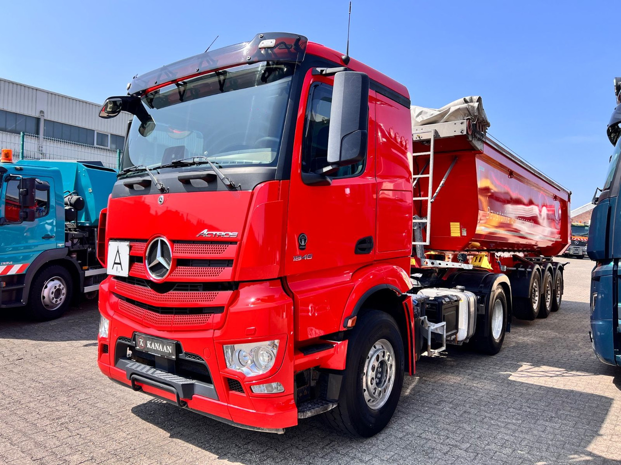 Mercedes-Benz 1846 LS Actros 5 4x2 Kipphydraulik - Trekker: afbeelding 2 Mercedes-Benz 1846 LS Actros 5 4x2 Kipphydraulik - Trekker: afbeelding 2