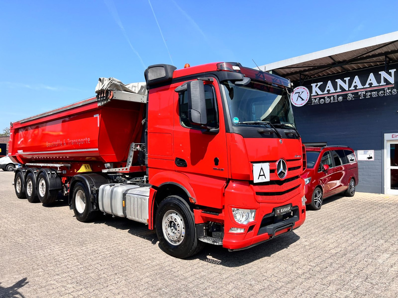 Mercedes-Benz 1846 LS Actros 5 4x2 Kipphydraulik - Trekker: afbeelding 1 Mercedes-Benz 1846 LS Actros 5 4x2 Kipphydraulik - Trekker: afbeelding 1